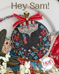 Hands On Design Hey Sam Cross Stitch Pattern