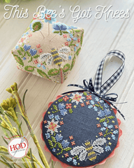 Hands On Design This Bee's Got Knees Cross Stitch Pattern