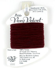 Rainbow Gallery Petite Very Velvet - 666 Ruby