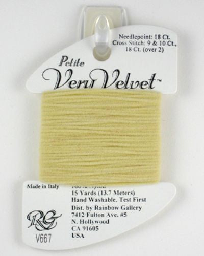 Rainbow Gallery Petite Very Velvet - 667 Butter