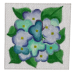 Kate Dickerson Needlepoint Collections Insert Hydrangeas Needlepoint Canvas