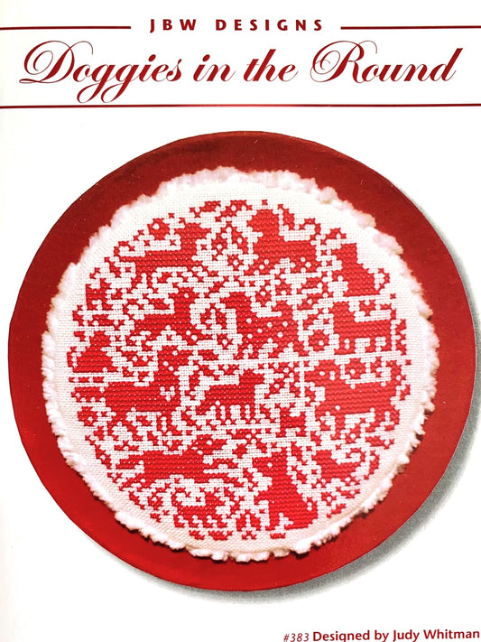 JBW Designs Doggies in the Round Cross Stitch Pattern
