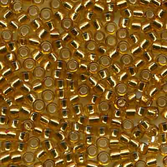Sundance Designs Seed Beads Size 11 - 7 Yellow Orange
