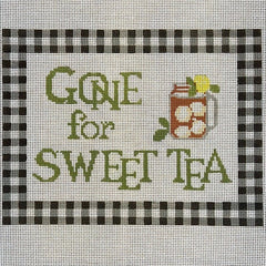 The Gingham Stitchery Kirkland Design Studios Gone For Sweet Tea Needlepoint Canvas