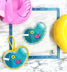 Wheelhaus Needlepoint Splash Zone Needlepoint Canvas