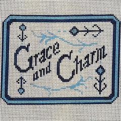 The Gingham Stitchery Kirkland Design Studios Grace & Charm Needlepoint Canvas