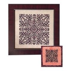 Ink Circles Shooting Star Cross Stitch Pattern