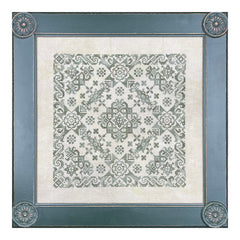Ink Circles Sumatran Lace Cross Stitch Pattern