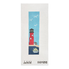 J. Child Designs Lighthouse Bookmark Needlepoint Canvas