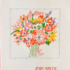 Jean Smith Designs Petal Bunch Needlepoint Canvas