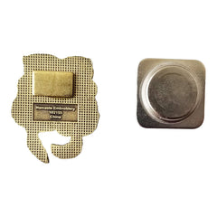 Jessica Long Embroidery Sea Otters Enamel Needle Minder
