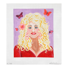 Kate Dickerson Needlepoint Collections Divine Dolly Needlepoint Canvas
