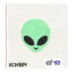 KCN Designers Alien Head Needlepoint Canvas