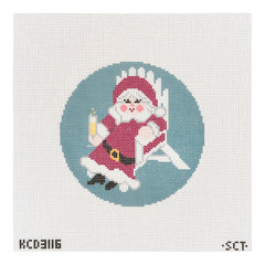 KCN Designers SCT Designs Cheers to Mrs. Claus Needlepoint Canvas