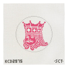 KCN Designers SCT Designs King of Diamonds Needlepoint Canvas