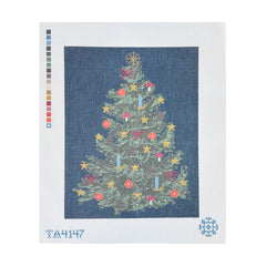 KCN Designers SCT Designs Yule Tree Needlepoint Canvas