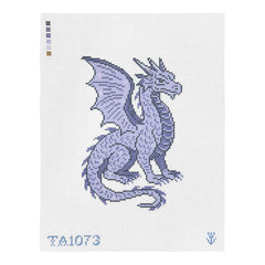 KCN Designers Thorn Alexander Amethyst Dragon Needlepoint Canvas