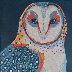 KCN Designers Thorn Alexander Barn Owl Needlepoint Canvas