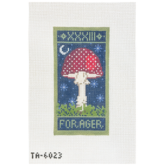 KCN Designers Thorn Alexander Forager Eye Glass Case Needlepoint Canvas