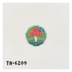 KCN Designers Thorn Alexander Mini Fly Agaric Needlepoint Canvas