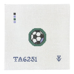 KCN Designers Thorn Alexander Mini Soccer Ball Needlepoint Canvas