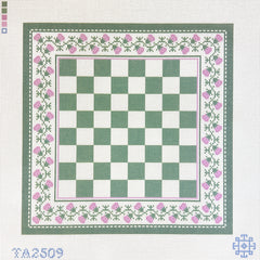 KCN Designers Thorn Alexander Thistle Chessboard Needlepoint Canvas