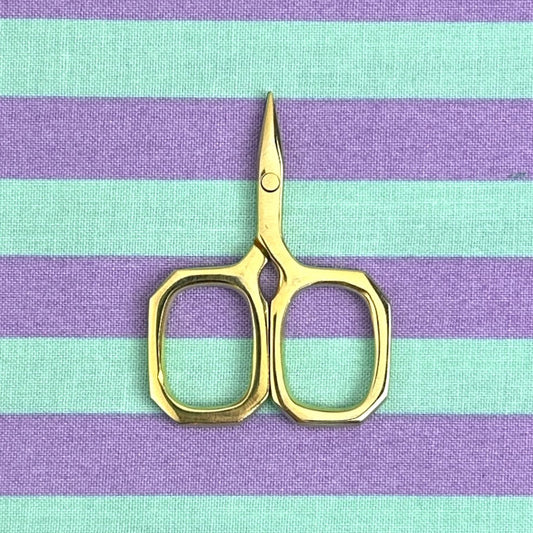 Kelmscott Designs Little Gems Embroidery Scissors - Gold