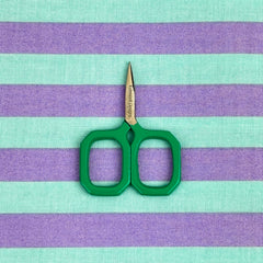 Kelmscott Designs Little Gems Embroidery Scissors - Green