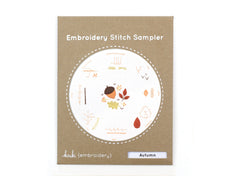 Kiriki Press Autumn Embroidery Stitch Sampler