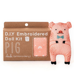 Kiriki Press Pig Doll Embroidery Kit