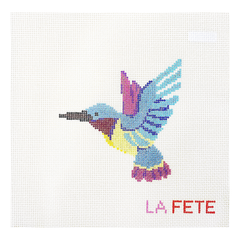 La Fete Hummingbird Needlepoint Canvas