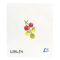Lake Shore Needlepoint Mini Tomatoes on the Vine Needlepoint Canvas
