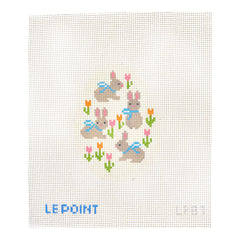 Le Point Studio Bunny Egg Needlepoint Canvas