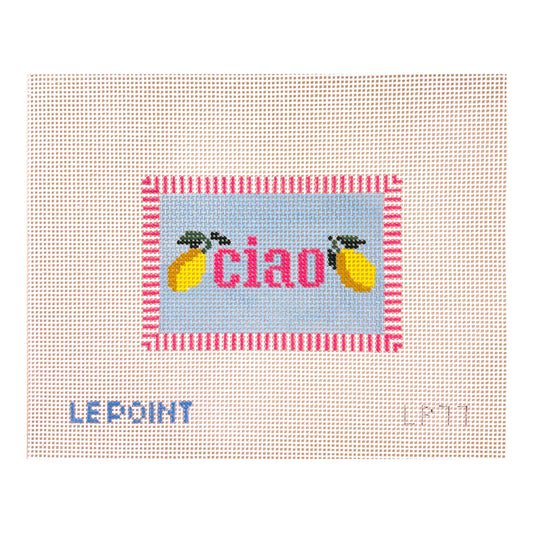 Le Point Studio Ciao Needlepoint Canvas