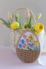 Le Point Studio Basket Egg Needlepoint Canvas