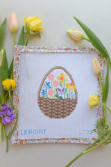 Le Point Studio Basket Egg Needlepoint Canvas