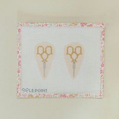 Le Point Studio Scissors Scissor Case Needlepoint Canvas