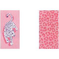 Needlepoint To Go Leopard Eyeglass Case - Pink Needlepoint Canvas