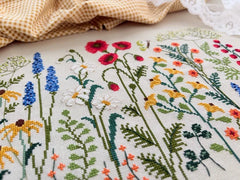 Little Love Designs Wildflower Meadow Cross Stitch Pattern