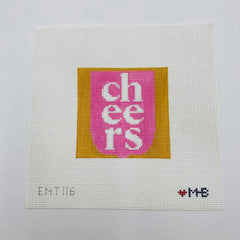 Love MHB Studio Cheers Needlepoint Canvas