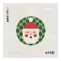 Love MHB Studio HoHoHo Santa Needlepoint Canvas
