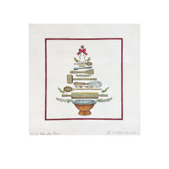 Love You More Sharon Kuplack Baking Spirits Right Needlepoint Canvas