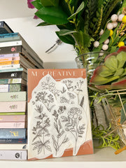 M Creative J Dye Plants Peel Stick and Stitch Embroidery Patterns