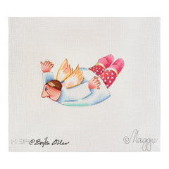 Maggie Co Erika Oller Grandmas Visit Needlepoint Canvas