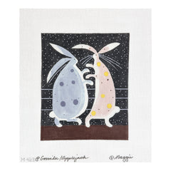 Maggie Co Govinder Applegate Joe and Ali Needlepoint Canvas