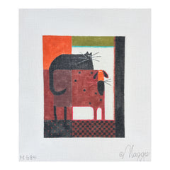 Maggie Co Govinder Applegate Wee Willie Winkle Needlepoint Canvas