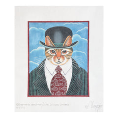 Maggie Co Stephanie Stougger Ruth Levison Designs Kitty Magrittee Needlepoint Canvas
