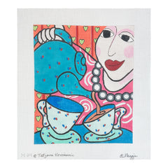 Maggie Co Tatjana Krizmanic A Cuppa Needlepoint Canvas