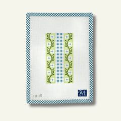 Maura Nolan Designs Daisy Chain Blue Needlepoint Canvas