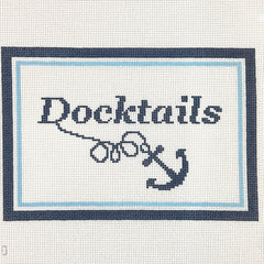 Maura Nolan Designs Docktails Needlepoint Canvas